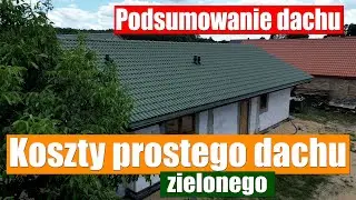 Koszty prostego dwuspadowego dachu | budowa #21