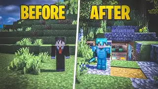 Secret Cave for Diamond Mining ⛏️💎 | Minecraft Survival Episode 3