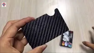CARBON FIBER WALLET WITH RFID TECH