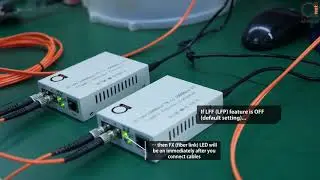 Multimode ST 850nm Gigabit Ethernet Fiber Optic Media Converter