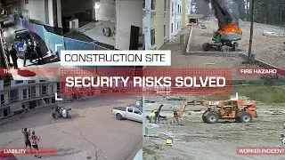 Construction Site Security Risks Solved