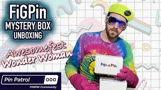 FiGPiN Mystery Box AwesomeFest Wonder Woman