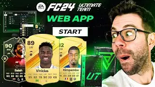 EA FC 24 WEB APP Grinding со стартовыми наборами и SBC Grinding и Tradeing TOTW1 - Ultimate Team