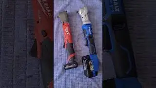 12v vs 24v Right Angle Impact Wrench - Who you got? #impactwrech #torque #mechanic #autotechnician