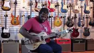 Duesenberg Guitars Starplayer TV Silver Sparkle by Make'n Music Chicago featuring Kirk Fletcher