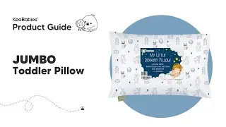 Soft and Plushy JUMBO TODDLER PILLOW