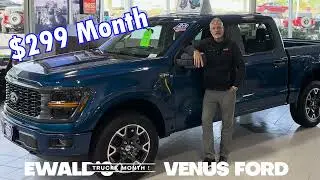Ewald's Venus Ford F150 STX Lease Deal $299 Month!