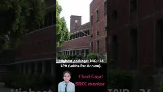 SRCC 2025 Placements: 520+ Offers & ₹36 LPA Highest Package! 🚀 #SRCC #Placements #DU
