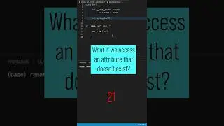 What If An Attribute Doesn't Exist? __getattr__() 