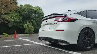 シビックRS　SPOON　N1マフラーキット　イヤホン推奨です