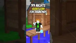 SECRET Diamonds Code.. 💎#99nightintheforest #roblox #99nights #code #update