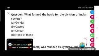 What formed the basis for the division of Indian society?