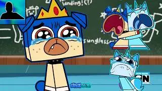 Unikitty - (Crying/Sobbing) Oh, little bro! (w/ Puppycorn also sobbing!) [Little Prince Puppycorn!]