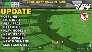 FC 24 MOBILE OFFLINE ! New Full Update - FIFA 16 Mod FC 24 Update Full Transfer&Kits 24/25 Real Face