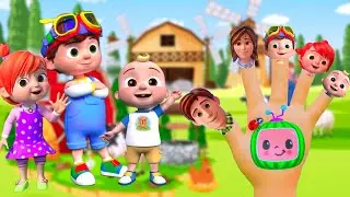 Finger Family Song 🎵 Cocomelon Kids Learning With Funny Hand Game