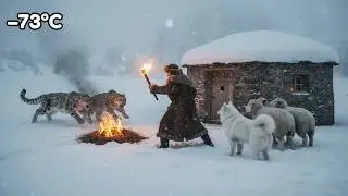 &ndash;73&deg;C Blizzard Survival: An 86-Year-Old Woman&rsquo;s Snow-Pit Fire Trap Saves Sheep & Samoyed