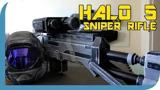 HALO 5 : Sniper Rifle ( Display Prop Overview )