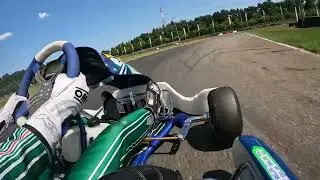 KARTING GENK ONBOARD 🇧🇪 - Rotax Senior Max - New tyre run 🛞 Good lap - 54.1 