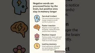 🧠 Why Negative Words Hit Fast but Positive Words Last Longer| @Jashandeep Kaur Vibes