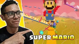 JOGAMOS SUPER MARIO NO FALL GUYS