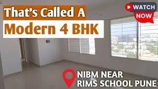 Unused 4 BHK Flat For Sale | Near Rims School NIBM PUNE | 1440 Carpet | 4 Bedrooms Flat #4bhk