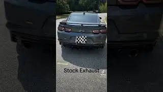 Camaro SS Mbrp Axle Back #camaro #mbrp #hellcat #challenger