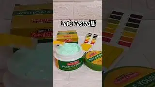 wow🤯 Saeed ghani husn e yousuf cream testing ph level #saeedghani #skincare #shorts #youtubeshorts