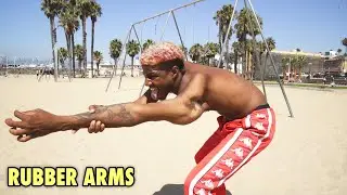 Frenchiebabyy Has Triple Jointed Rubber Arms