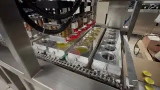 Automatic Sauce Plastic Cup Filling and Sealing Machine | Aluminum Foil Sealing
