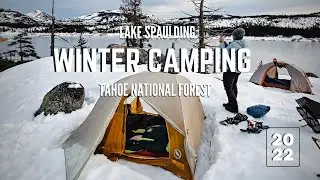 Winter Camping with a View | Tahoe National Forest | EP 10