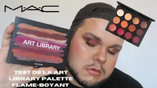 MAC ART LIBRARY PALETTE FLAME-BOYANT : je teste ! / MickAmrl