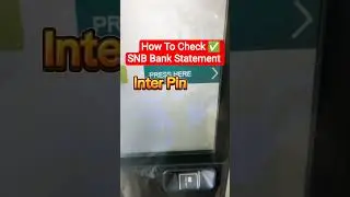 How To Check ✅ SNB Bank Statement 🏧💸🏦#shorts #youtubeshorts #viralshorts #trendingshorts #Xskyvlogs
