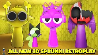 [День святого Валентина ❤️] Как получить ВСЕ НОВЫЕ 4 значка и морфа в 3D SPRUNKI RETROPLAY - Roblox