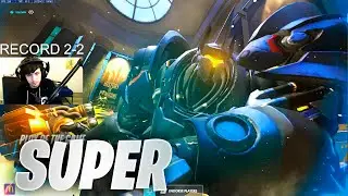 Super Rank 1 Reinhardt and Winston VS Harbleu + Cloneman16! POTG! [ Overwatch Season 30 Top 500 ]