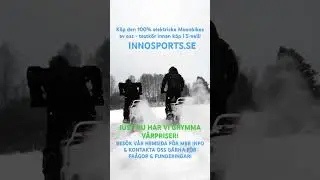 K&ouml;p v&auml;rldens f&ouml;rsta 100% elektriska Snowbike - Moonbikes av INNOSPORTS.SE! #moonbikes #snow #winter