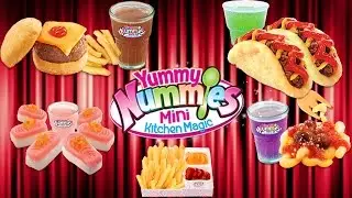 YUMMY NUMMIES DINER DELIGHTS MEGA COMPILATION (BURGER, FRIES, SUSHI, PIZZA, NUGGETS, SPAGHETII)