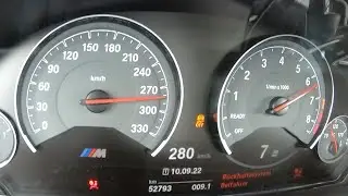 BMW M3 F80 Acceleration 0-280 - Tuning by Kotte Performance