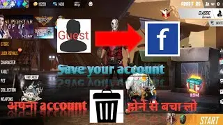 How to connect Guest account with Facebook account in free fire// Garena free fire