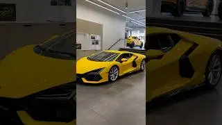 Lamborghini Revuelto Engine Close-Up Entry 🚗 #Lamborghini #Revuelto #Engine
