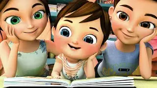 Reading Song | Storytime for Kids | Kids Pretend Play + Nursery Rhymes - Super | Banana Cartoon