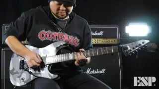 ESP Guitars: E-II M-II NECK-THRU URBAN CAMO Demonstration featuring 林 剛史(Tsuyoshi Hayashi)