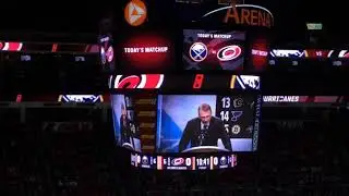Jeff Skinner tribute With Hurricanes vs. Sabres