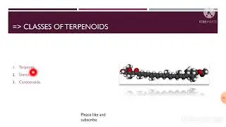 terpenoids and it types | 4th class of lipid | lecture 12 |study✍ with   📖             NOOR UL AIN 🧕
