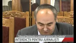 INTERDICTII PENTRU JURNALISTI
