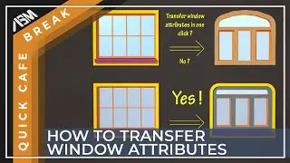 How to transfer window attributes in ARCHICAD