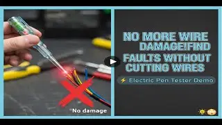 Proster Non Contact Voltage Tester Pen Review | Adjustable Sensitivity AC Detector 12-1000V