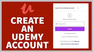 How To Create A Udemy Account? Udemy App Account Registration Help |  Udemy Online Courses Sign Up |
