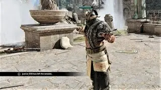 [For Honor] He just gave up..