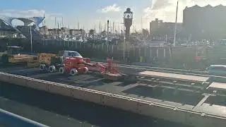 Days out with Guy*Road Construction at murdoch's Connection Bridge Hull,November 17th 2025*