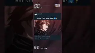 Bro is in his peak mode guilty crown #anime #animeshorts